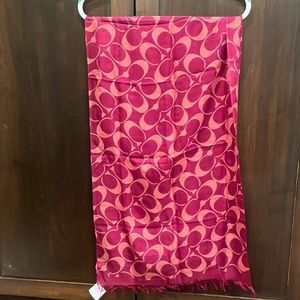 NWT Coach scarf